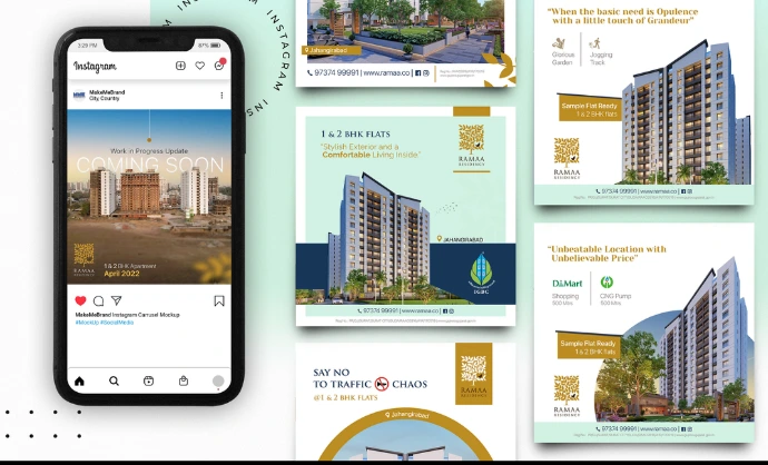 Social Media Design by  SpinNest